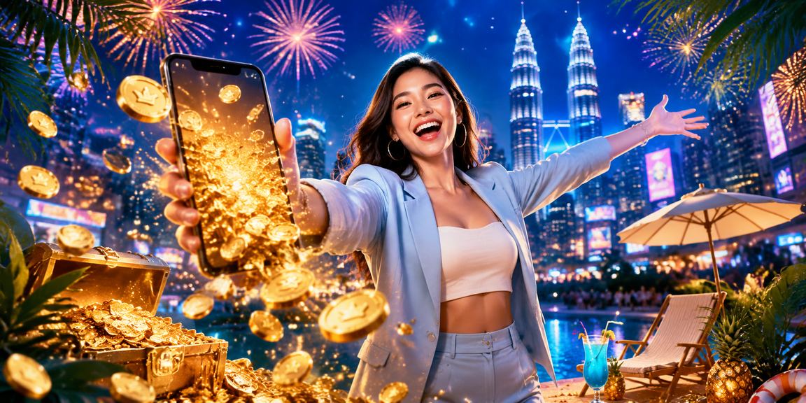 Antaramuka kasino mudah alih dalam Bahasa Melayu di Kuala Lumpur